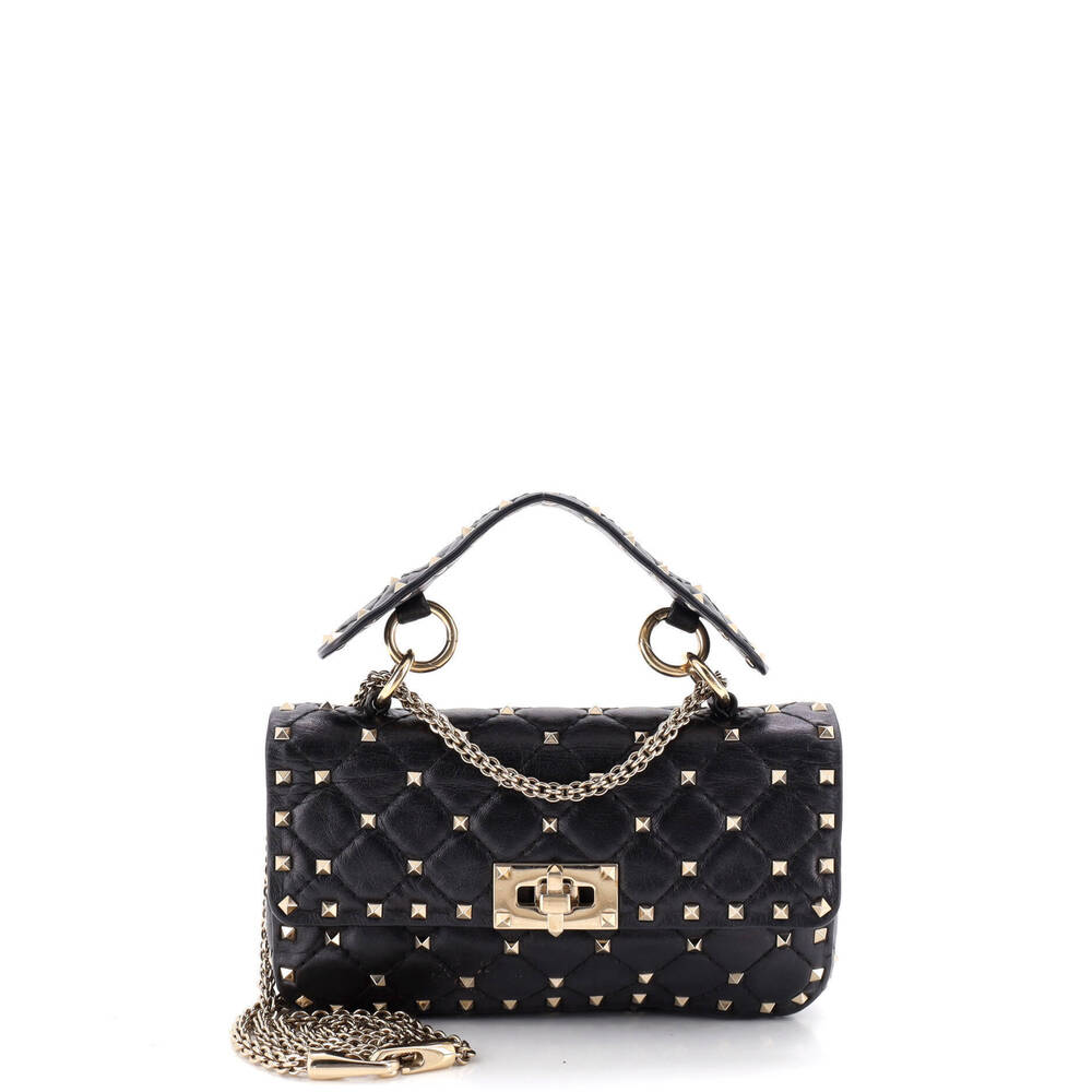 Valentino Garavani Small Rockstud Spike Flap Bag